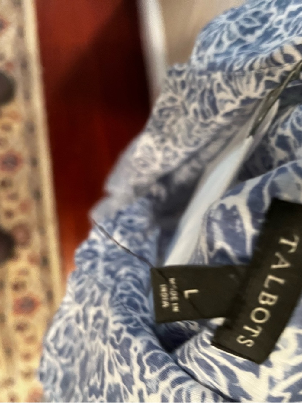 Talbots Linen Blouse - Picture 3 of 3